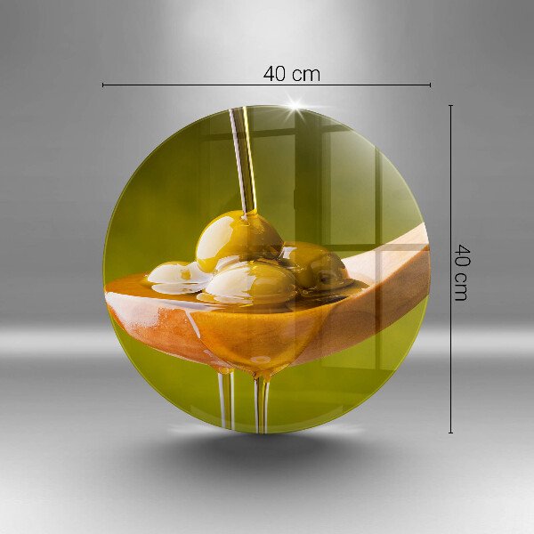 Protection plaque induction Huile d'olive et olives