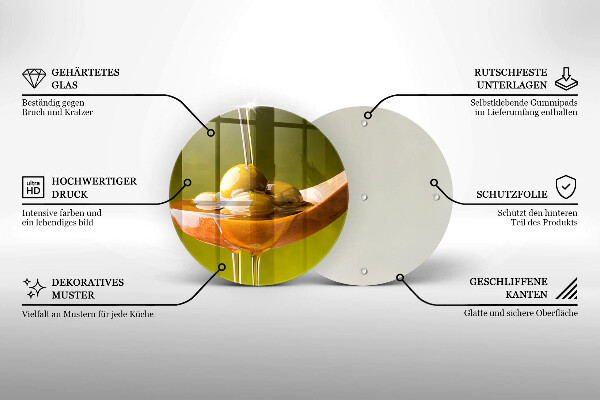 Protection plaque induction Huile d'olive et olives