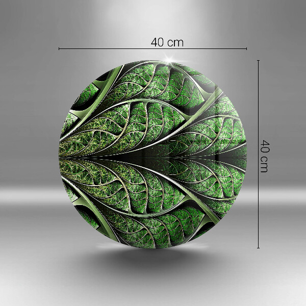 Protection plaque induction Structure des nervures des feuilles