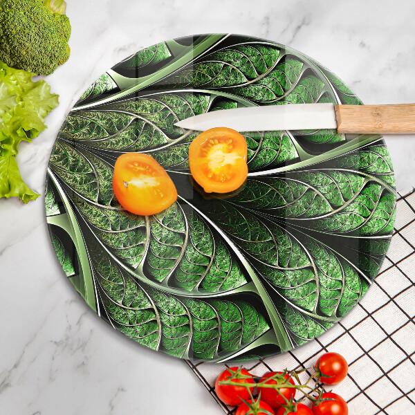 Protection plaque induction Structure des nervures des feuilles