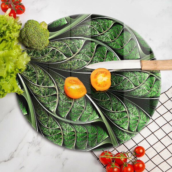 Protection plaque induction Structure des nervures des feuilles