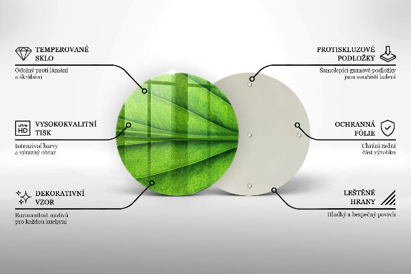 Protection plaque induction Feuille de veine naturelle