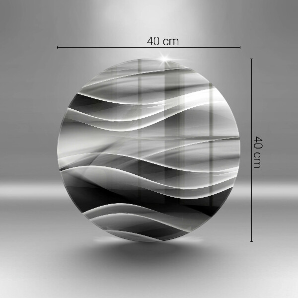 Protection plaque induction Lignes abstraites de fumée