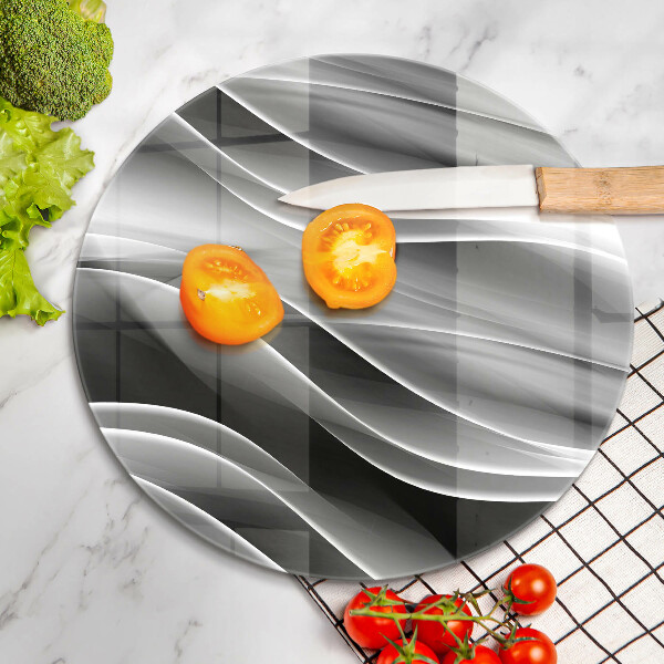 Protection plaque induction Lignes abstraites de fumée