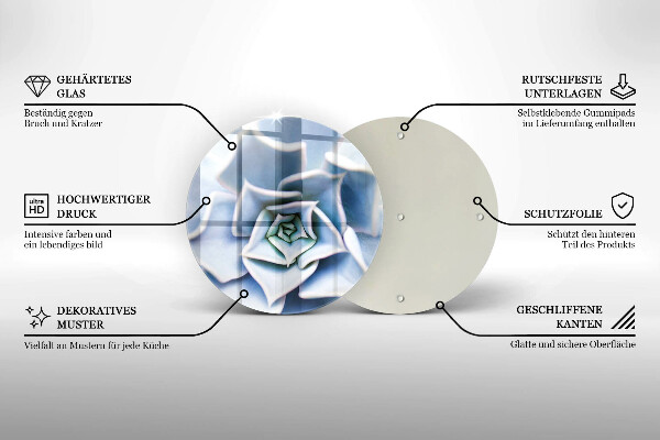 Protection plaque induction Plante à fleurs