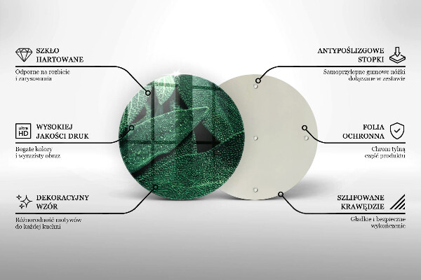 Protection plaque induction Les feuilles de la plante