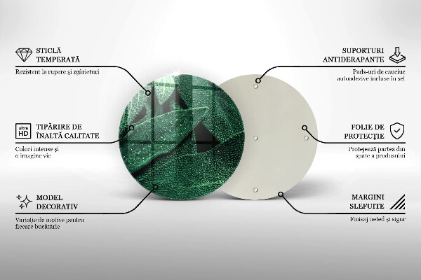 Protection plaque induction Les feuilles de la plante