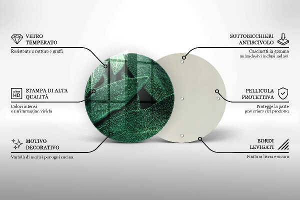 Protection plaque induction Les feuilles de la plante