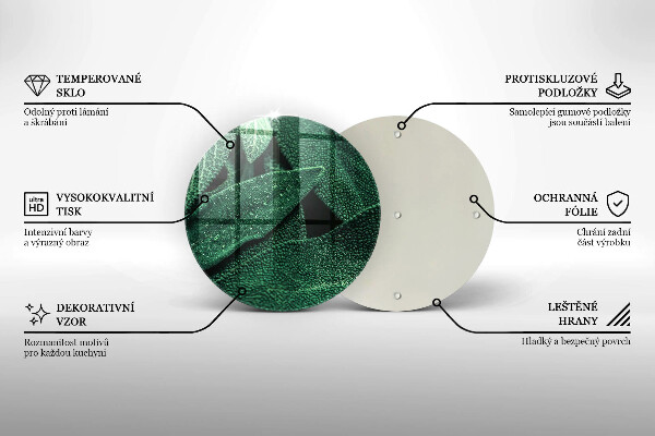 Protection plaque induction Les feuilles de la plante