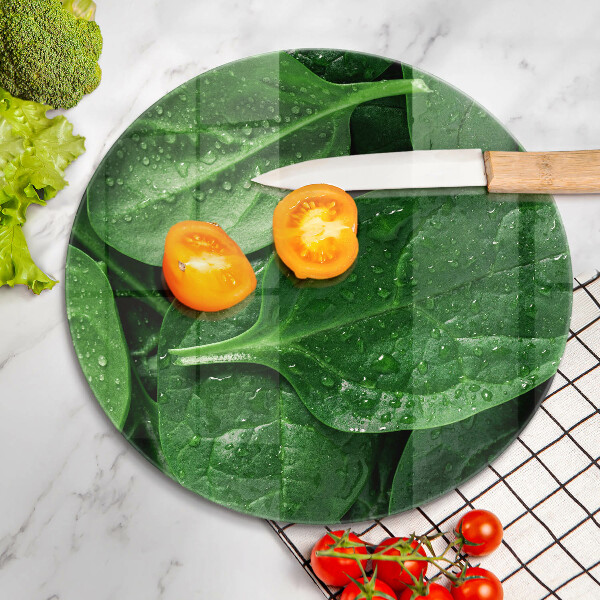 Protection plaque induction Feuilles de basilic