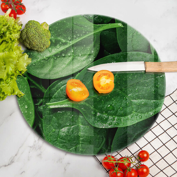 Protection plaque induction Feuilles de basilic