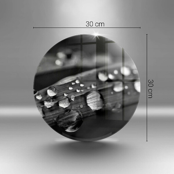 Protection plaque induction La rosée tombe sur les feuilles