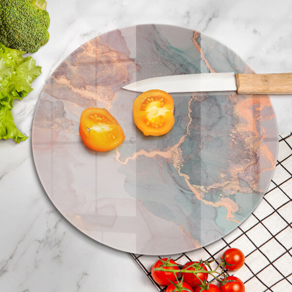 Protection plaque induction Marbre avec de l'or