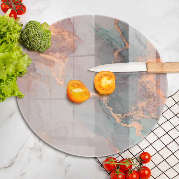 Protection plaque induction Marbre avec de l'or