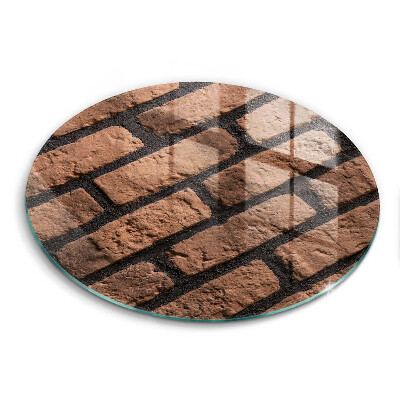 Protection plaque induction Mur de briques