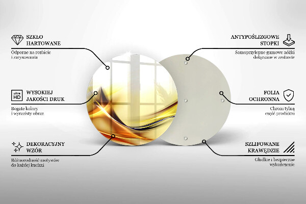 Protection plaque induction Lignes de lumière abstraites