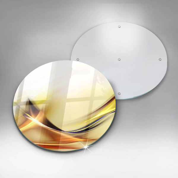 Protection plaque induction Lignes de lumière abstraites