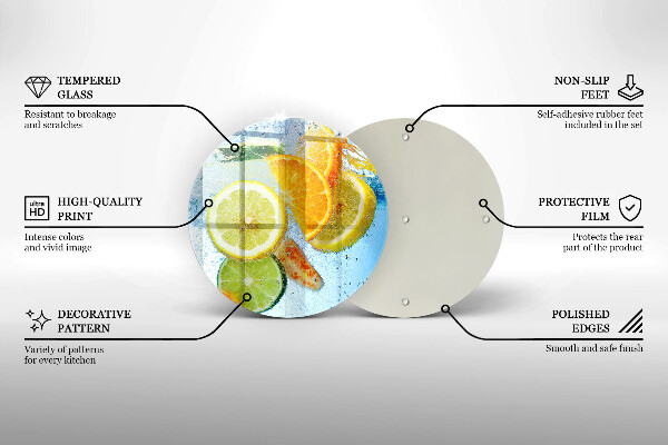 Protection plaque induction Eau d'agrumes juteuse