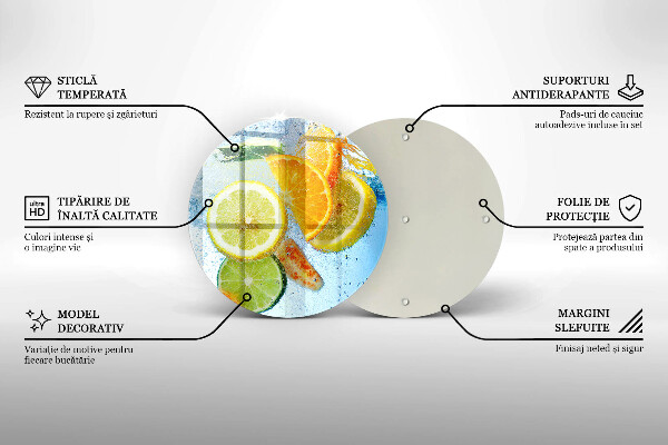 Protection plaque induction Eau d'agrumes juteuse