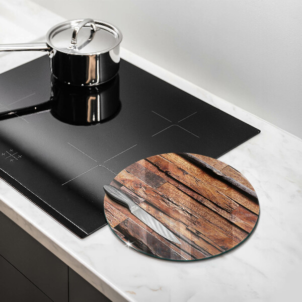 Protection plaque induction Planches de bois décoratives
