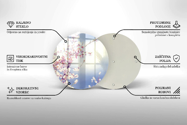 Protection plaque induction Arbre en fleurs