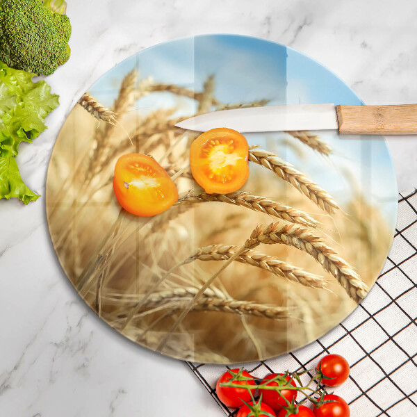 Protection plaque induction Épis de céréales dans le champ