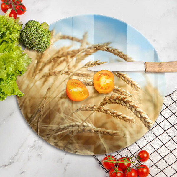 Protection plaque induction Épis de céréales dans le champ