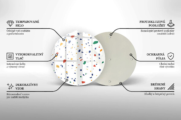 Protection plaque induction Grès coloré