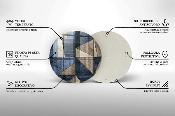 Protection plaque induction Abstraction géométrique