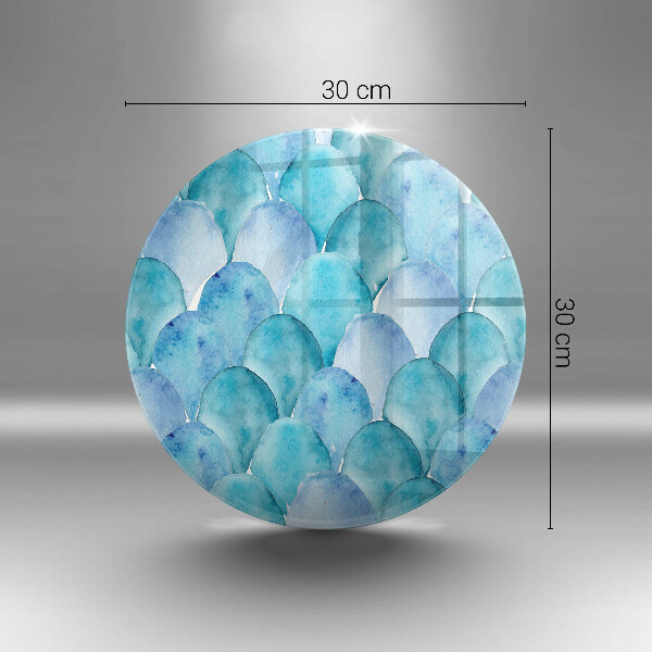 Protection plaque induction Écailles d'aquarelle