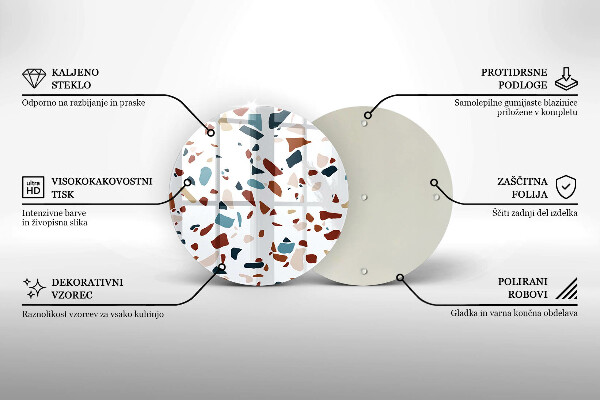 Protection plaque induction Pierre décorative