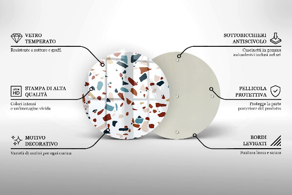 Protection plaque induction Pierre décorative