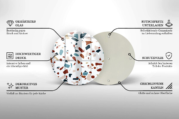 Protection plaque induction Pierre décorative