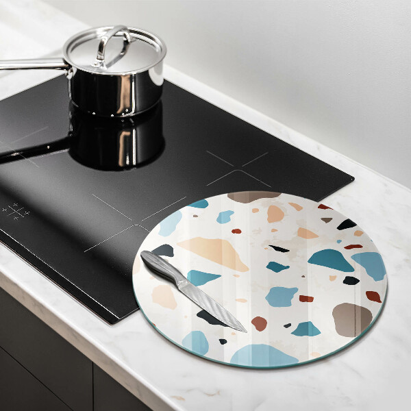 Protection plaque induction Grès décoratif