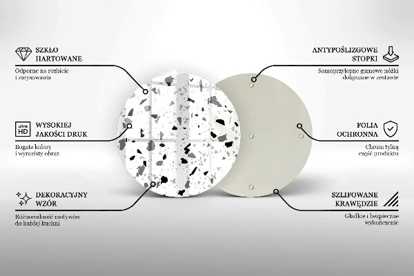 Protection plaque induction Grès décoratif