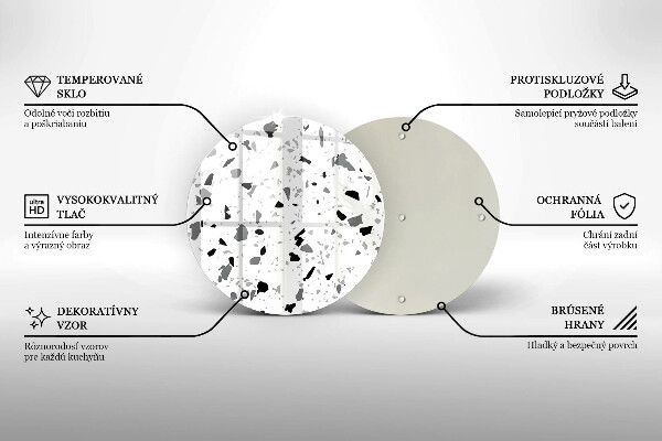 Protection plaque induction Grès décoratif