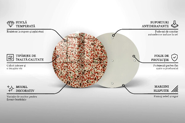 Protection plaque induction Grès fin