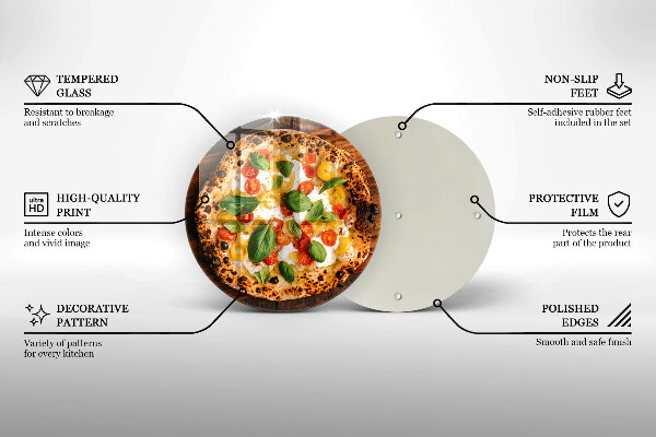 Protection plaque induction Pizza italienne