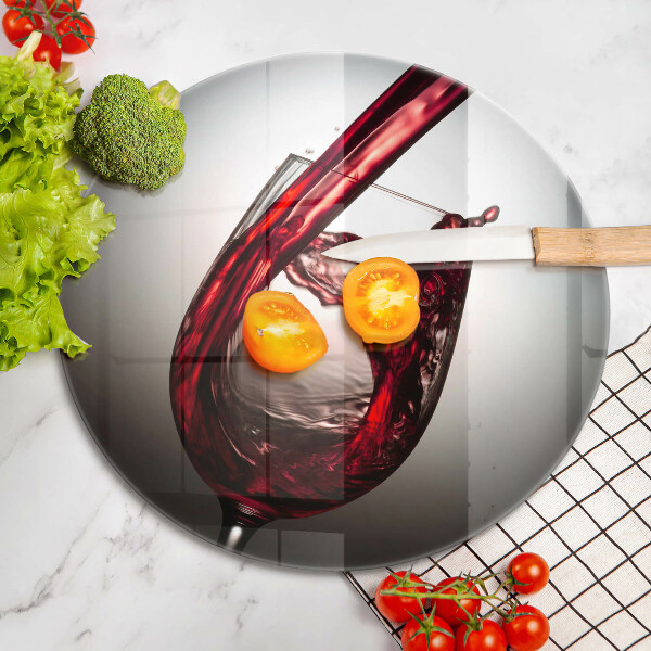 Protection plaque induction Verre et vin rouge