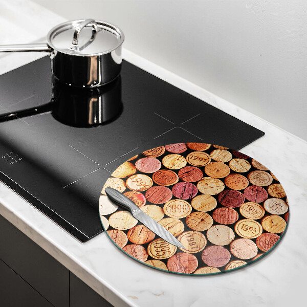 Protection plaque induction Modèle de bouchons de vin