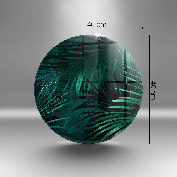 Protection plaque induction Feuilles de la jungle sauvage