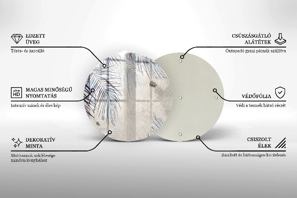 Protection plaque induction Feuilles subtiles