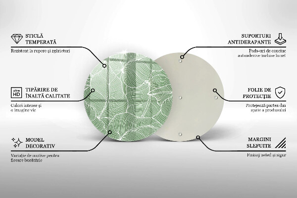 Protection plaque induction Feuilles linéaires