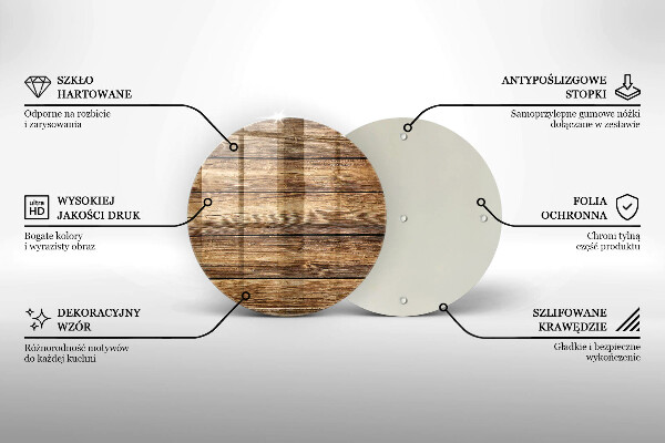 Protection plaque induction Planches texturées en bois