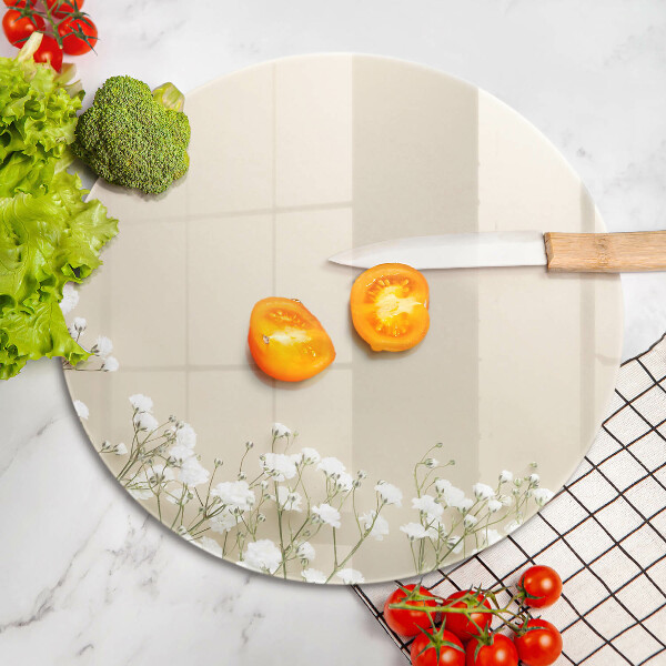 Protection plaque induction Fleurs de bohème en plâtre