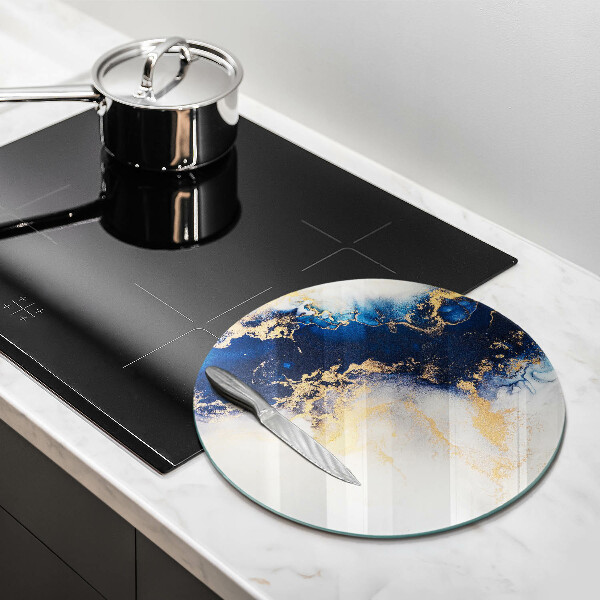 Protection plaque induction Abstraction avec du bleu