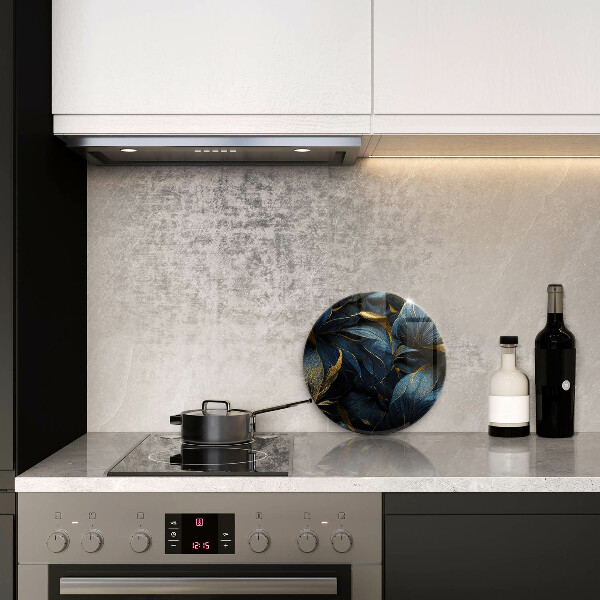 Protection plaque induction Feuilles décoratives avec de l'or