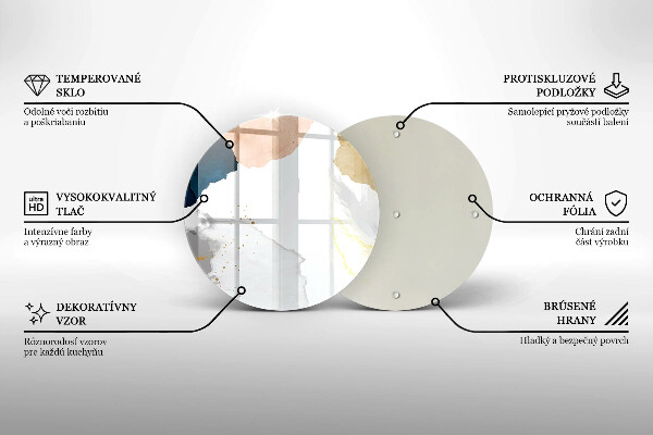 Protection plaque induction Taches abstraites