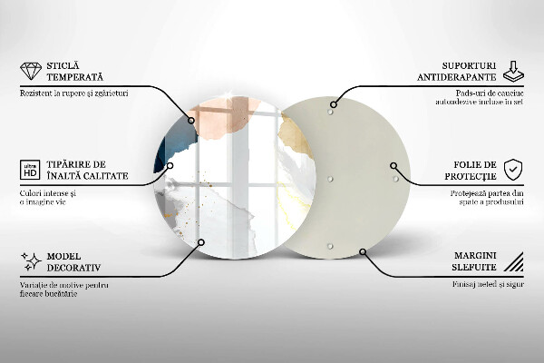 Protection plaque induction Taches abstraites