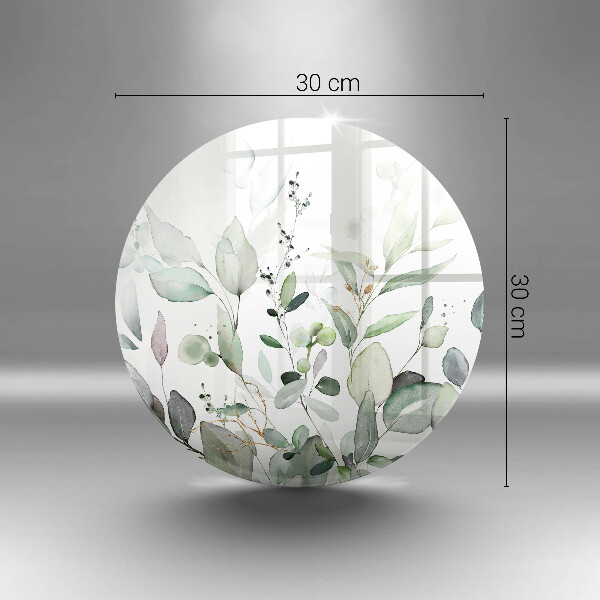 Protection plaque induction Plantes aquarelles